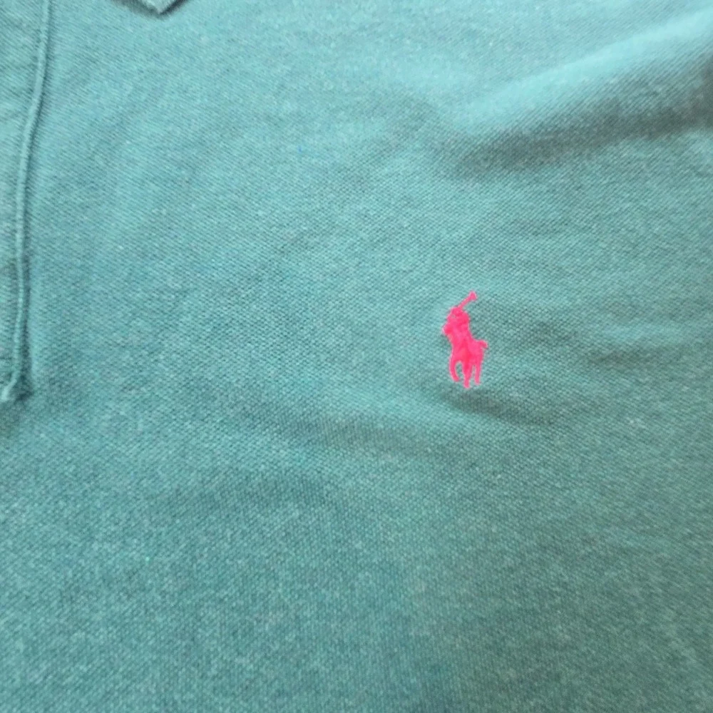 Polo Ralph Lauren Short Sleeve Men's Size 3XLT Tall Pink Pony‎ Lime Green Shirt